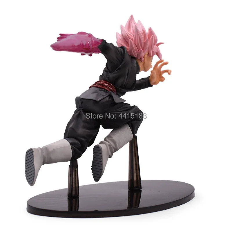 8"20 cm Anime Dragon Ball Z Super Saiyan Rose Goku Black PVC Action Figure Doll Model Toy Halloween Christmas Gift For Children