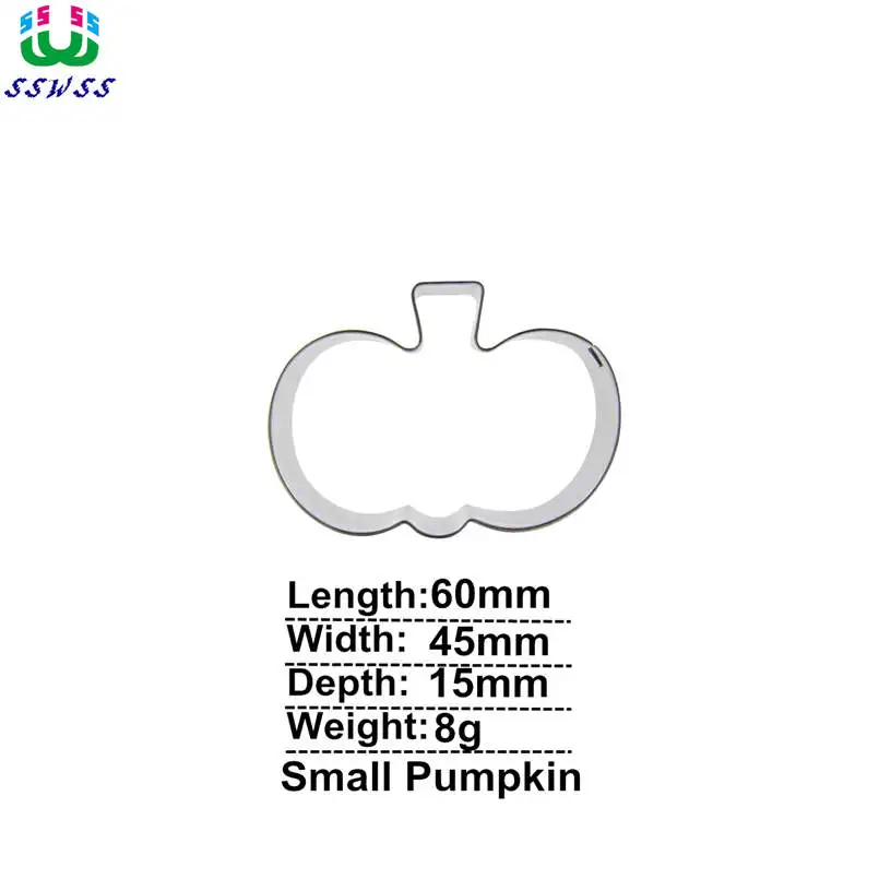 Маленький тыквенный пирог украшения ножи для мастики Инструменты Горячая, шоколадный торт для бисквитного печенья формы для выпечки, прямые продажи
