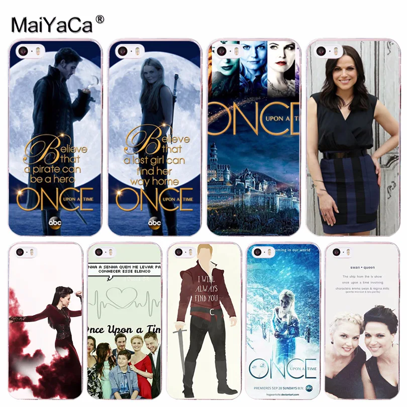 Чехол для телефона MaiYaCa Once Upon A Time из ТПУ с принтом iPhone 8 7 6 6S Plus X 10 5 5S SE 5C 4 4S|case for