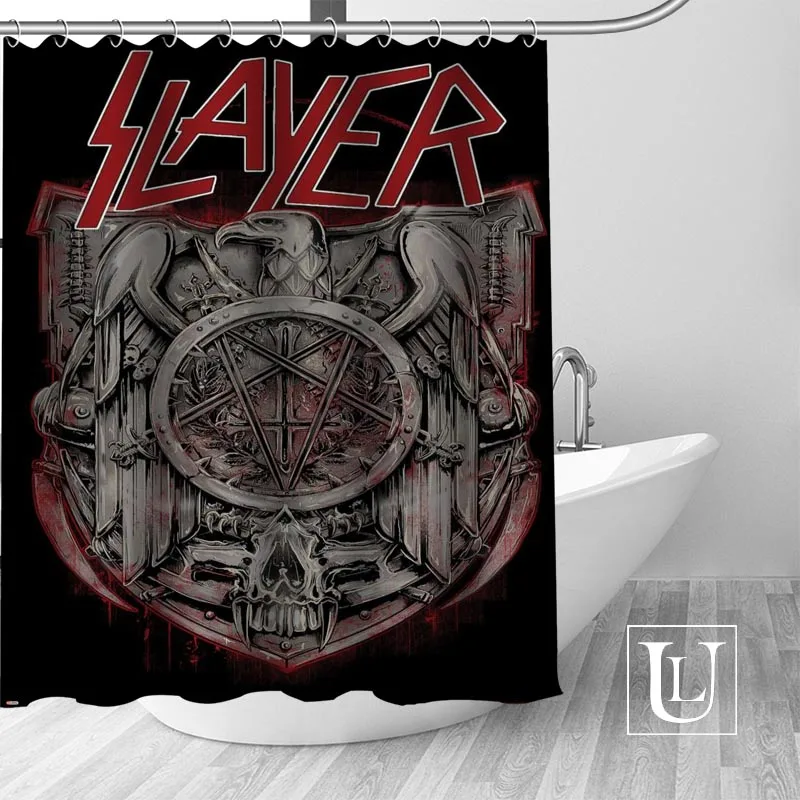 Slayer занавеска для душа s на заказ Водонепроницаемая занавеска для ванной комнаты ткань полиэстер занавеска для душа 1 шт. на заказ - Цвет: 7