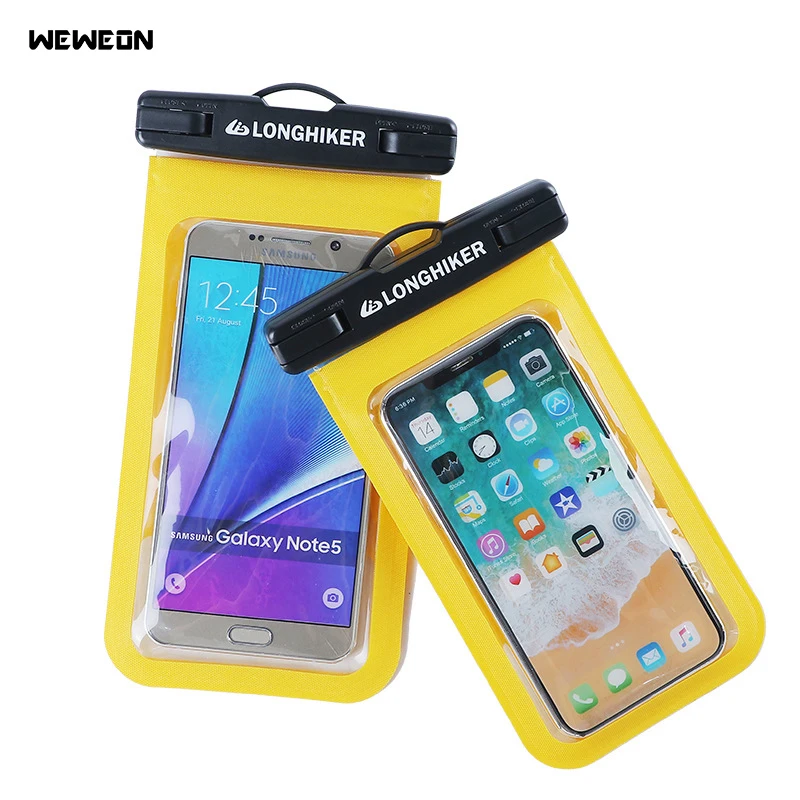 Swimming Bags Waterproof Cell Phones Bag PVC Underwater Pouch Phone