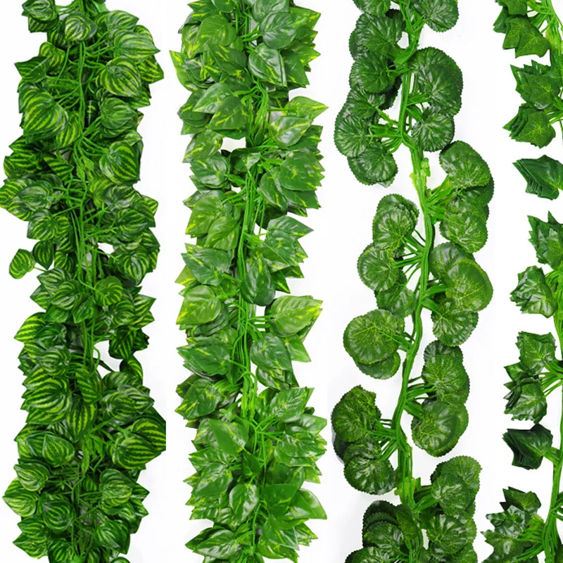 1PC High Quality Artificial Leaf Vine Decorative Leaf Vine for Room