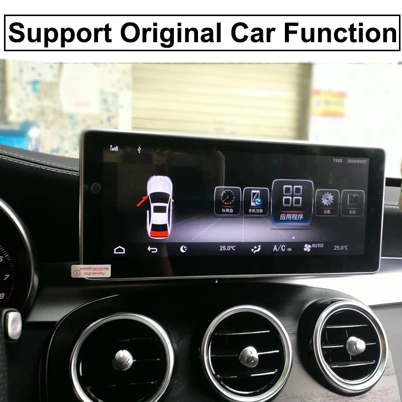 Best Liandlee Car Multimedia Player NAVI For Mercedes Benz MB C W205 C205 A205 S205 2015~2018 CarPlay TPMS Stereo GPS Navigation 1
