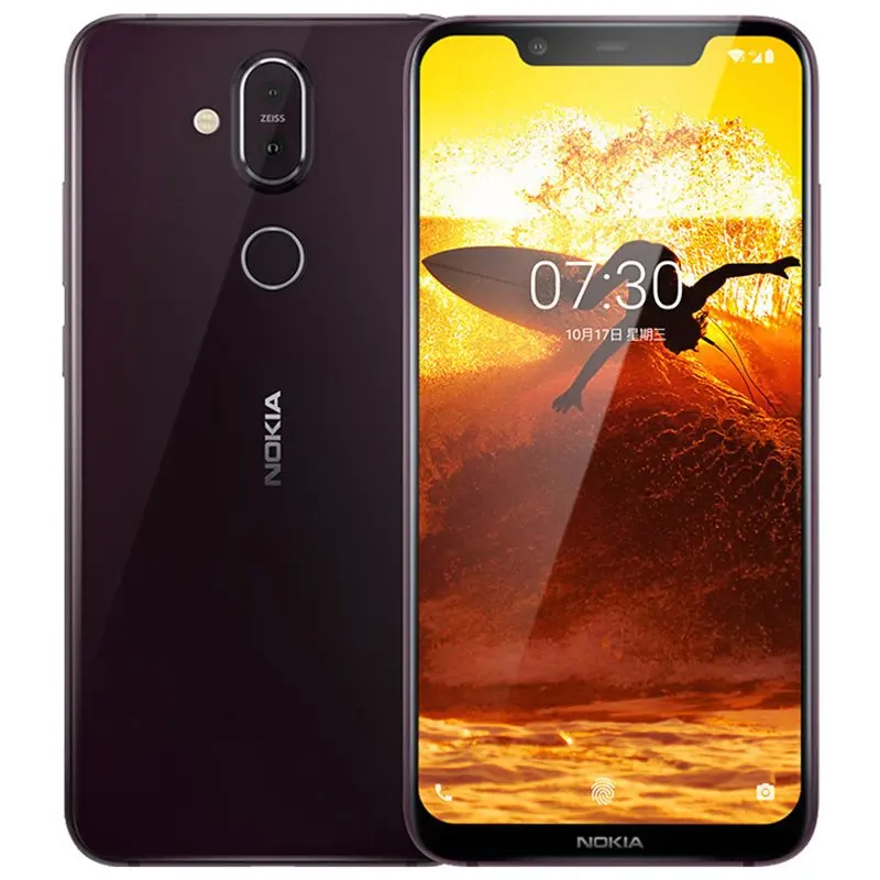 Смартфон NOKIA X7 Android 4G LTE, 6,18 дюймов, FHD Snapdragon 710, 2,2 ГГц, четыре ядра, 4 ГБ/6 ГБ ram, 3500 мАч, мобильный телефон с функцией распознавания лица, OTG - Цвет: Night Red