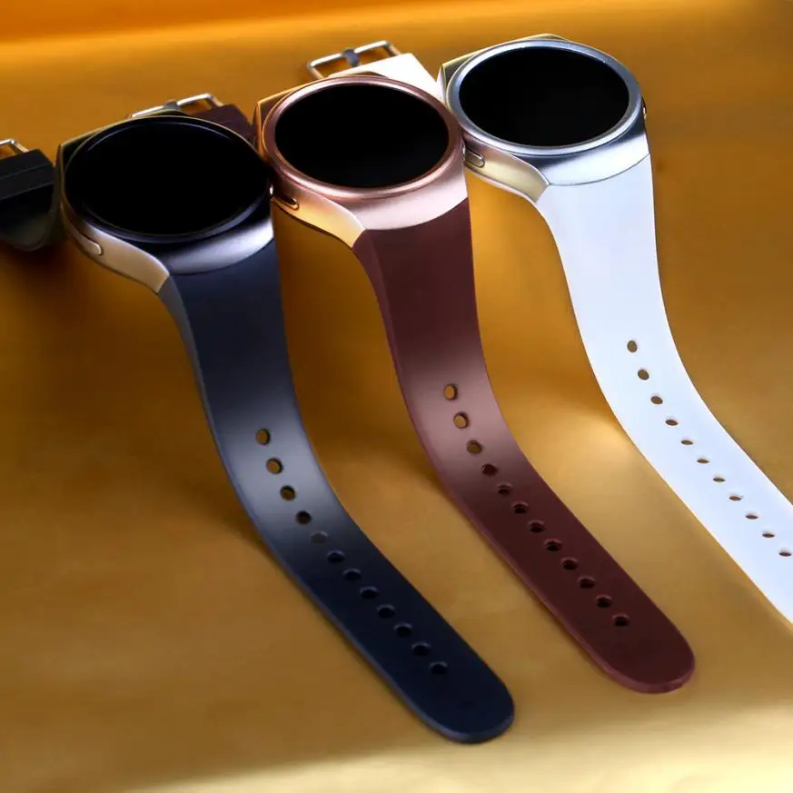 

2018 Top sale New fashion 1.3 inch KW18 Bluetooth Wrist SIM-Card Call Smart Watch Smartband Pedometer Mate For iPhone 6s