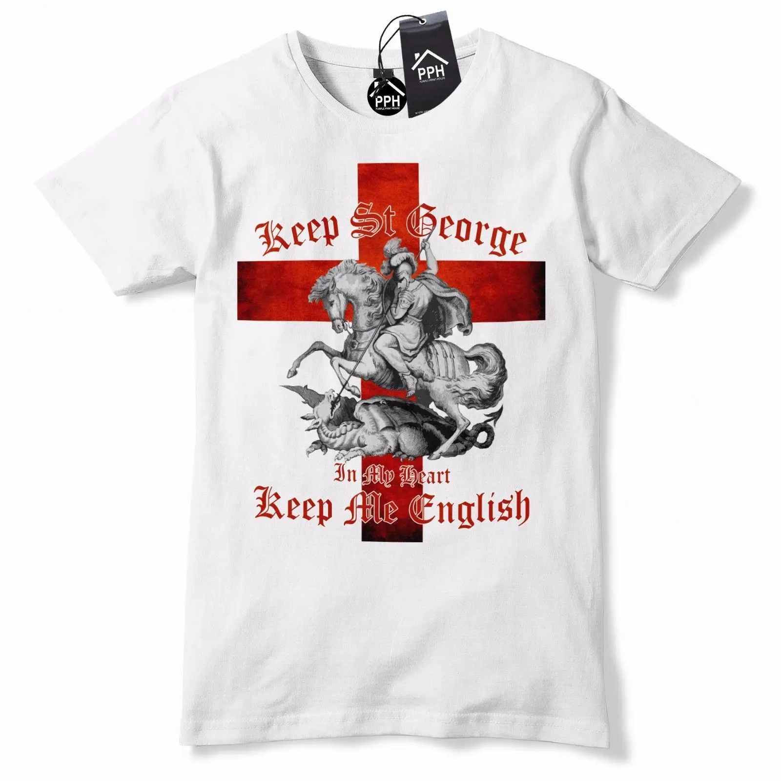 Keep St George In My Heart футболка Англия Убийца Драконов английский Топ GD4 Бесплатная доставка Дешевые 2019 модная