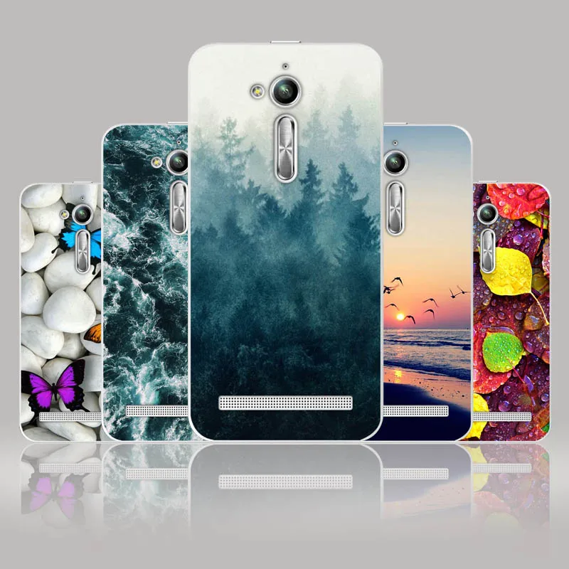 

FANATU Soft TPU ZB500KL case For Asus Zenfone Go ZB500KL Phone Case Silicone Fashion Funda For Coque Asus ZB500KL Case