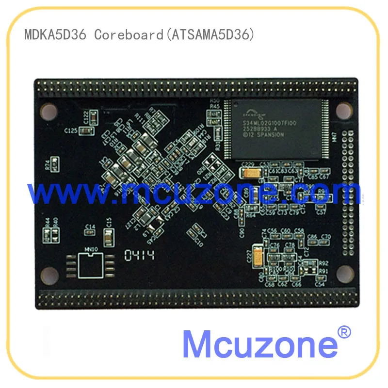 ATSAMA5D36 MDKA5D36-EK_T70 development kit, 536MHz Cortex-A5, 256MB DDR2, 256MB NAND, HS USB, ISI, Dual Ethernet, 6xUART, WIFI