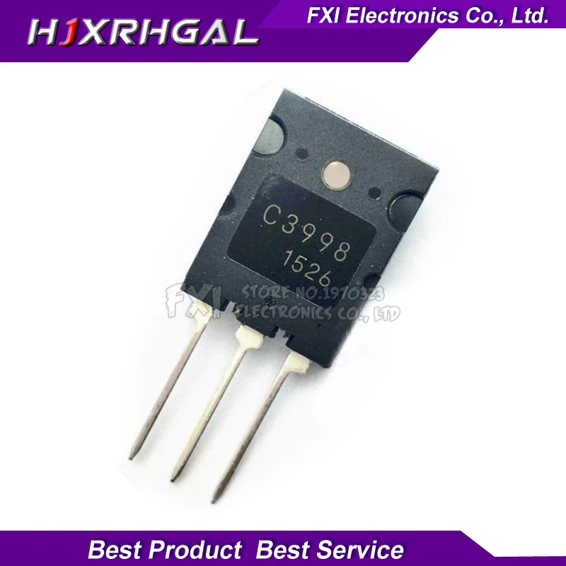 2pcs C3998 TO 3P 2SC3998 25A 1500V transistor originalIntegrated