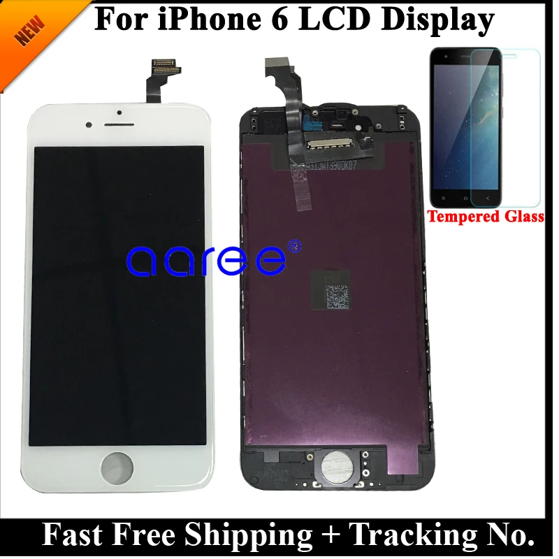 Класс AAA без битых пикселей ЖК-дисплей для iphone 6 lcd i6 Plus lcd для iphone 6 Plus дисплей ЖК-экран сенсорный дигитайзер сборка