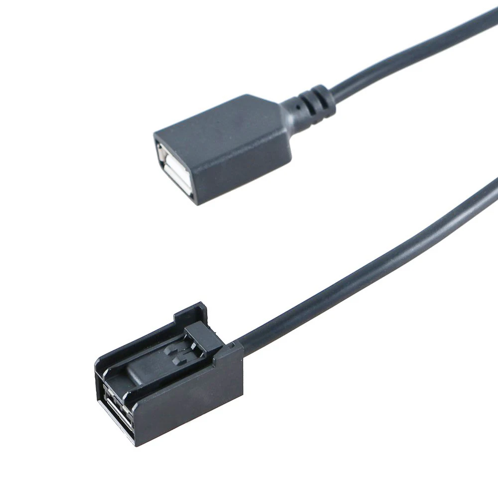 Female USB Cable Plug Adapter For Honda Civic CRV Accord Jazz Fit