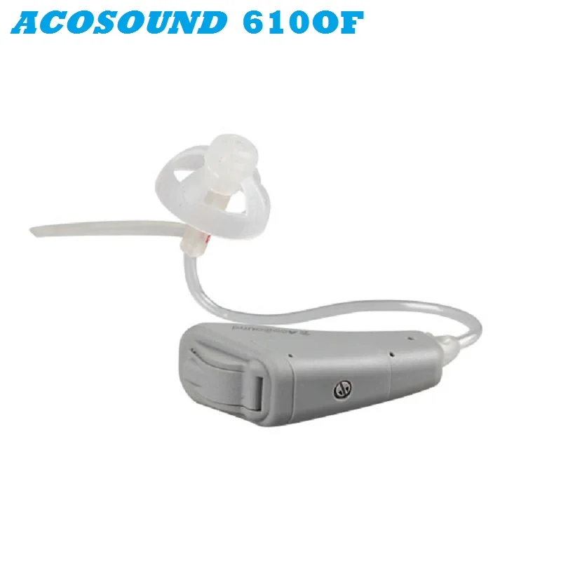 

Acosound 610OF Hearing Aid Mini Ear Aid Digital Hearing Aids Sound Amplifier Ear Care Tools Hearing Device Gray Color
