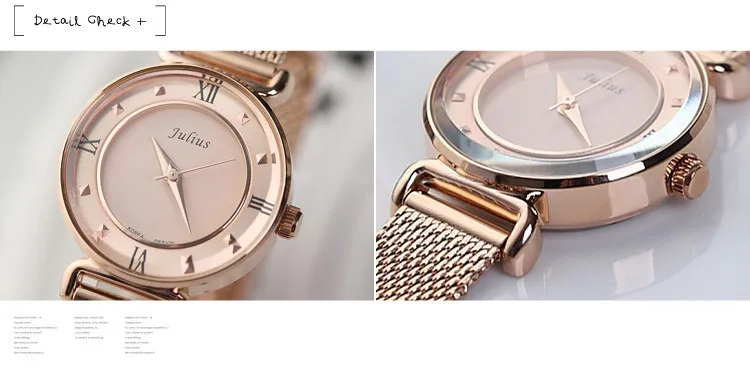Топ Юлий леди женские часы Япония кварцевые часы тонкой моды браслет нержавеющая сталь девушка день рождения подарок матери