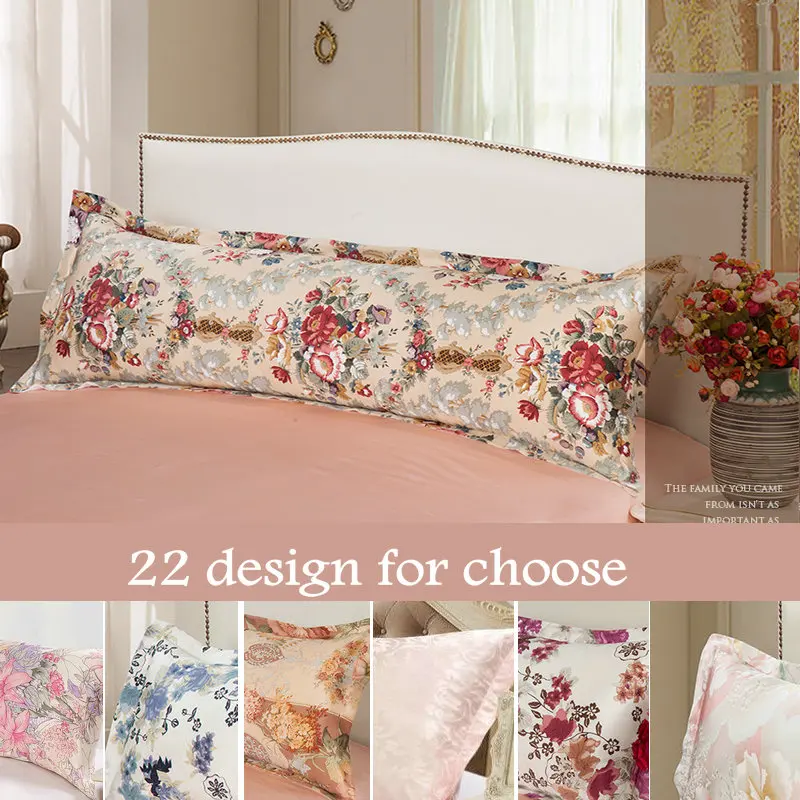 Buy New Luxury Printed Pure Silk Long Pillowcase from