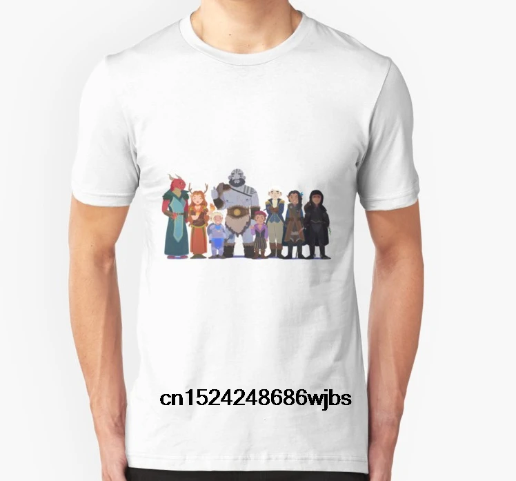 

Fashion Cool Men T shirt Women Funny tshirt Critical Role Cuties Customized Printed T-Shirt