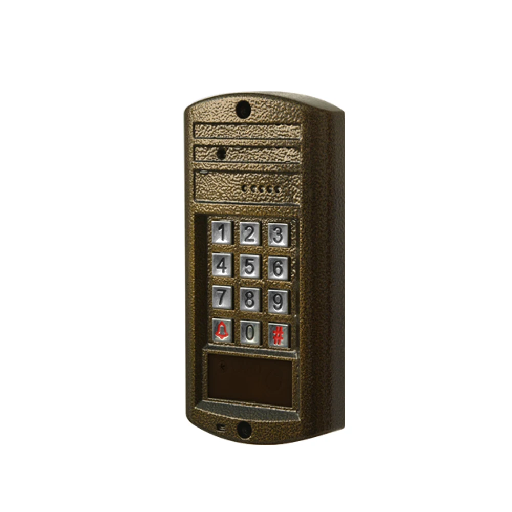 1Set Hot sale Smart home door bell 7 inch LCD monitor wire Video door phone security alarm Door access intercom system talk-back