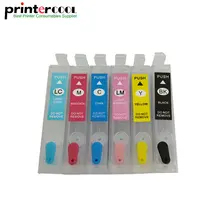 Refillable Ink Cartridge For Epson T0791 T0796 for Epson Stylus Photo PX660 P50 PX650 PX710W PX720WD PX730WD 1500 1400 1410 Refillable Ink Cartridge For Epson T0791 T0796 for Epson Stylus Photo PX660 P50 PX650 PX710W PX720WD PX730WD 1500 1400 1410
