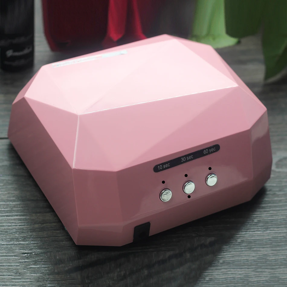 2018 Best 36W AUTO UV LED Lamp Nail Lamp Nail Dryer Diamond Shaped