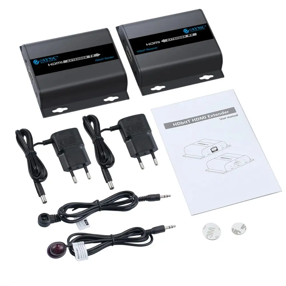 Neoteck 1080P 120m HDMI удлинитель Поддержка маршрутизатора и коммутатор через RJ45 Cat5/Cat5e/Cat6