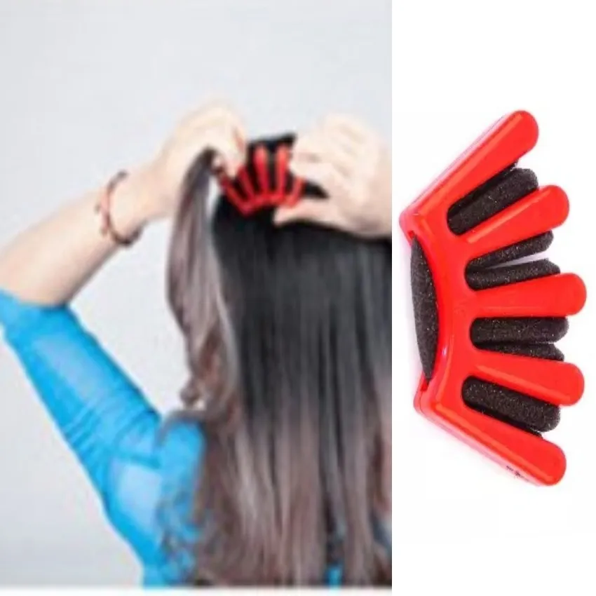 

1Pcs Hair Braider Braid Stylist Sponge Plait hair Red and Blue Twist Styling Braiding Tool