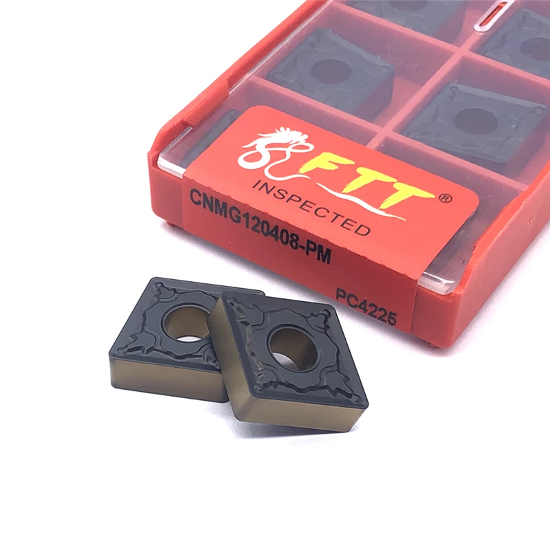 

CNMG120408 PM PC4225 Carbide insert High quality External Turning Tools CNC Lathe cutter tool