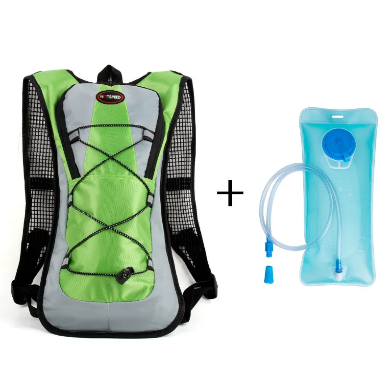 HOTSPEED Brand Cycling Water Bag Tank Backpack Hiking Motocross Riding Backpacks With 2L Water Bag MTB Bike Hydration Bladder