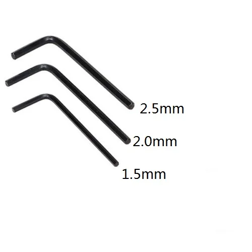 New 3 Sizes Allen Wrench Key Kit 10PCS Each Size Ring Iron Set Tattoo