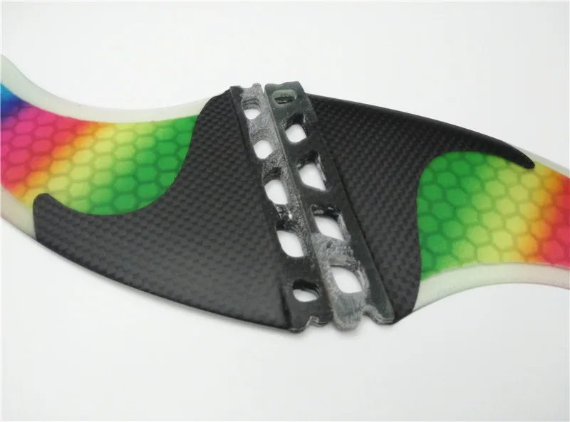 Future/FCS Fibreglass Colorful Quilhas Surfboard Honeycomb M Size Fin Surfing Fins Future/FCS Fibreglass Colorful Quilhas Surfboard Honeycomb M Size Fin Surfing Fins