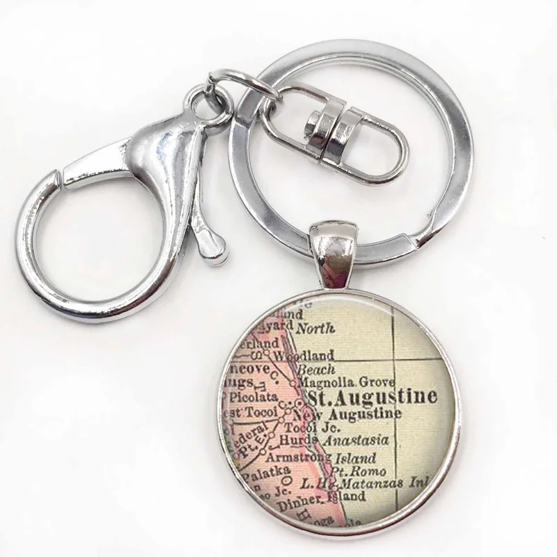 10silver keychain.