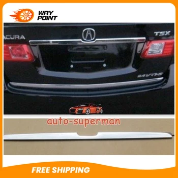 

Chrome rear trunk molding trim Lid cover For Acura TSX 2009 2010