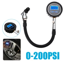Mayitr 1 шт. ЖК-цифровой датчик давления в шинах воздушный насос 0-200psi для авто автомобиля мотоцикла грузовика инструмент