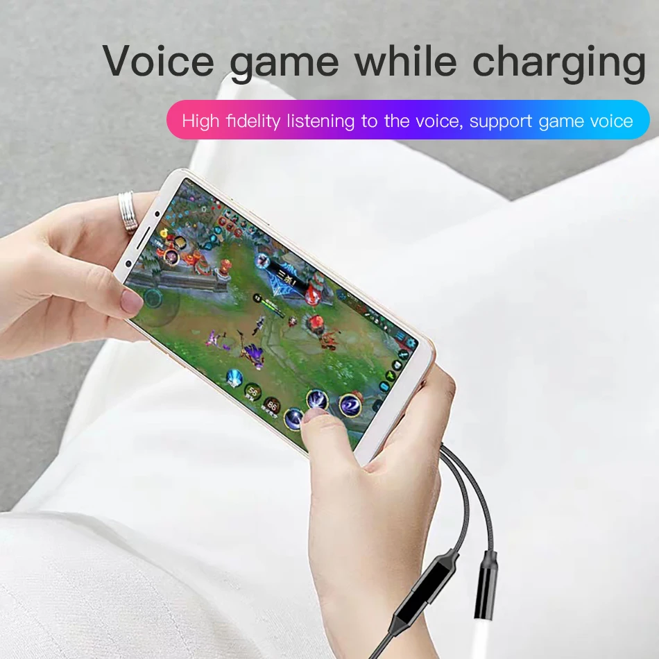 ! ACCEZZ USB Type C адаптер для зарядки наушников Huawei Mate RS Xiaomi 6 8 Mix2S 3 5 мм разъем Aux