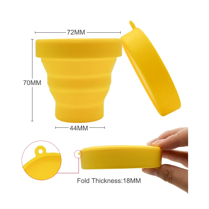 Furuize менструальная стерилизация чашка Складная Силиконовая стерилизация чашка copa Менструальный вторичный стерилизатор чашка на продажу