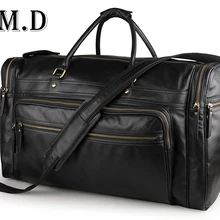 Вместительная дорожная сумка из натуральной кожи, модные повседневные сумки, сумка на плечо, мужские дорожные сумки