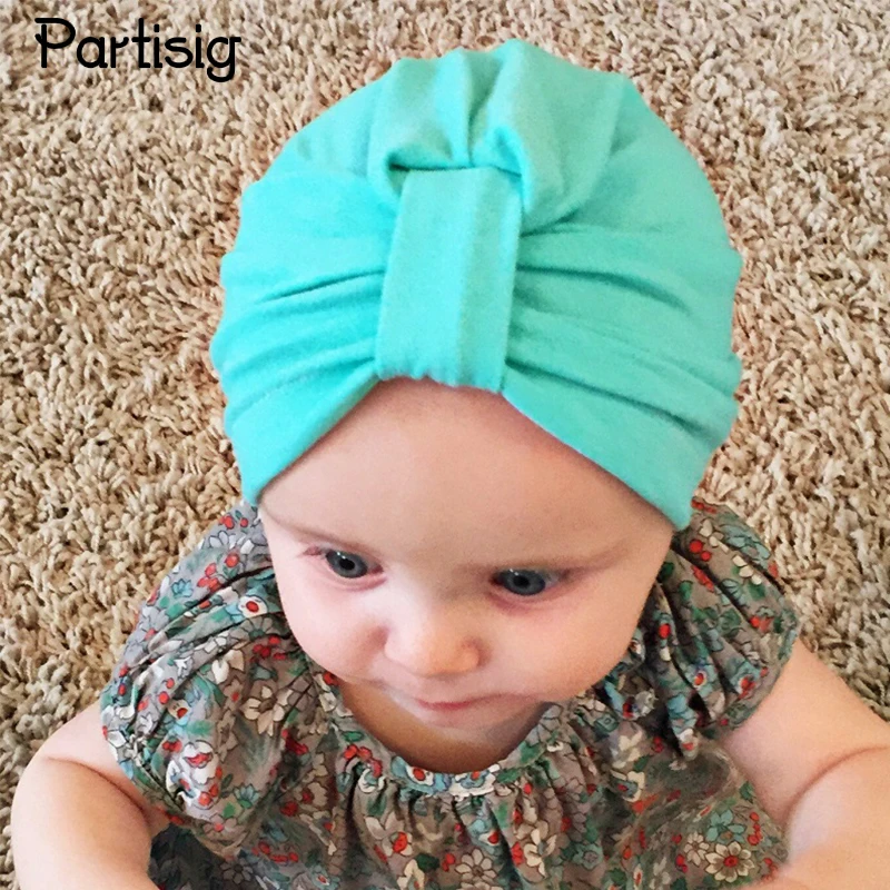 

Baby Hat Baby Girls Bohemian Soft Beanie Winter Kids Cotton Cap Infants Hats