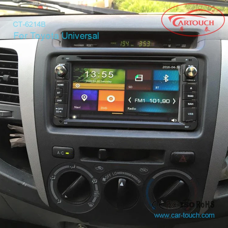 Автомобильный DVD плеер Cartouch GPS навигация для Toyota Camry 2006 Corolla Ex Land Cruiser Vitz Vios Hilux радио
