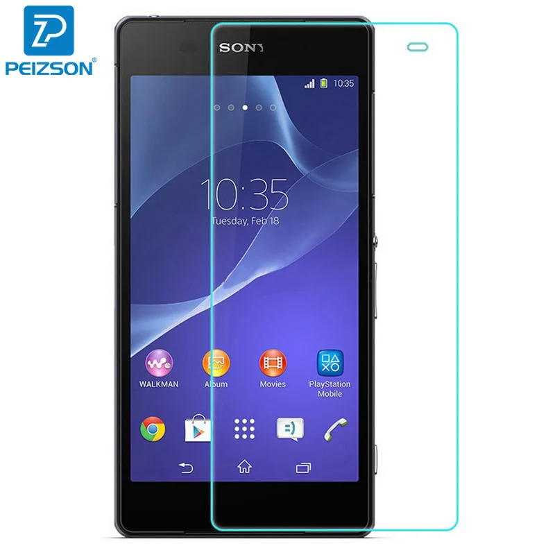 Для Sony Xperia E4 закаленное Стекло Экран протектор 9 H ЖК-дисплей спереди Плёнки для