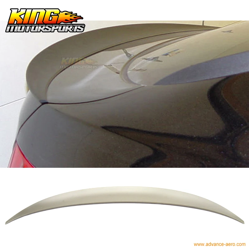 

For 08-14 BMW E71 X6 Suv P Style Unpainted ABS Trunk Spoiler