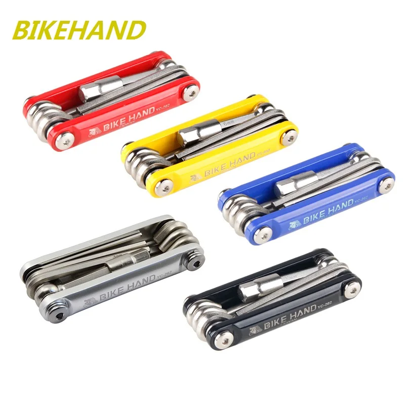 

Repair tool 9 in1 Multi-function Hex Hexagonal Wrench MTB Bike Bicycle Chain Rivet Extractor Screwdriver Repair Service Tools