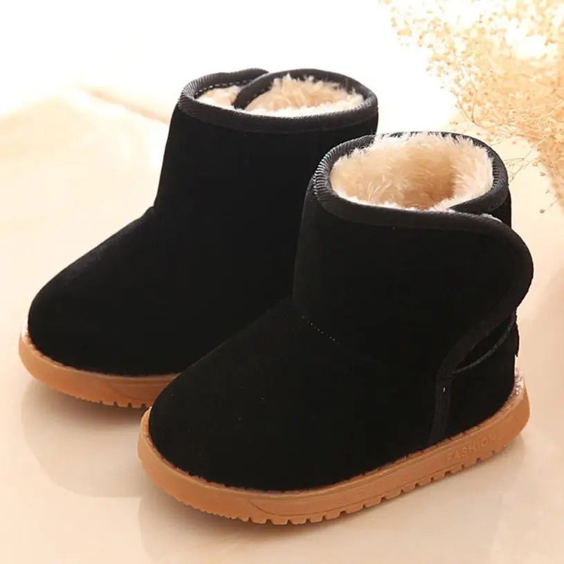Botas de nieve de invierno bebé niño de algodón de estilo bota botas para la nieve caliente bebé niña zapatos de invierno zapatos de Tenis Infantil Botas de nieve de invierno bebé niño de algodón de estilo bota botas para la nieve caliente bebé niña zapatos de invierno zapatos de Tenis Infantil
