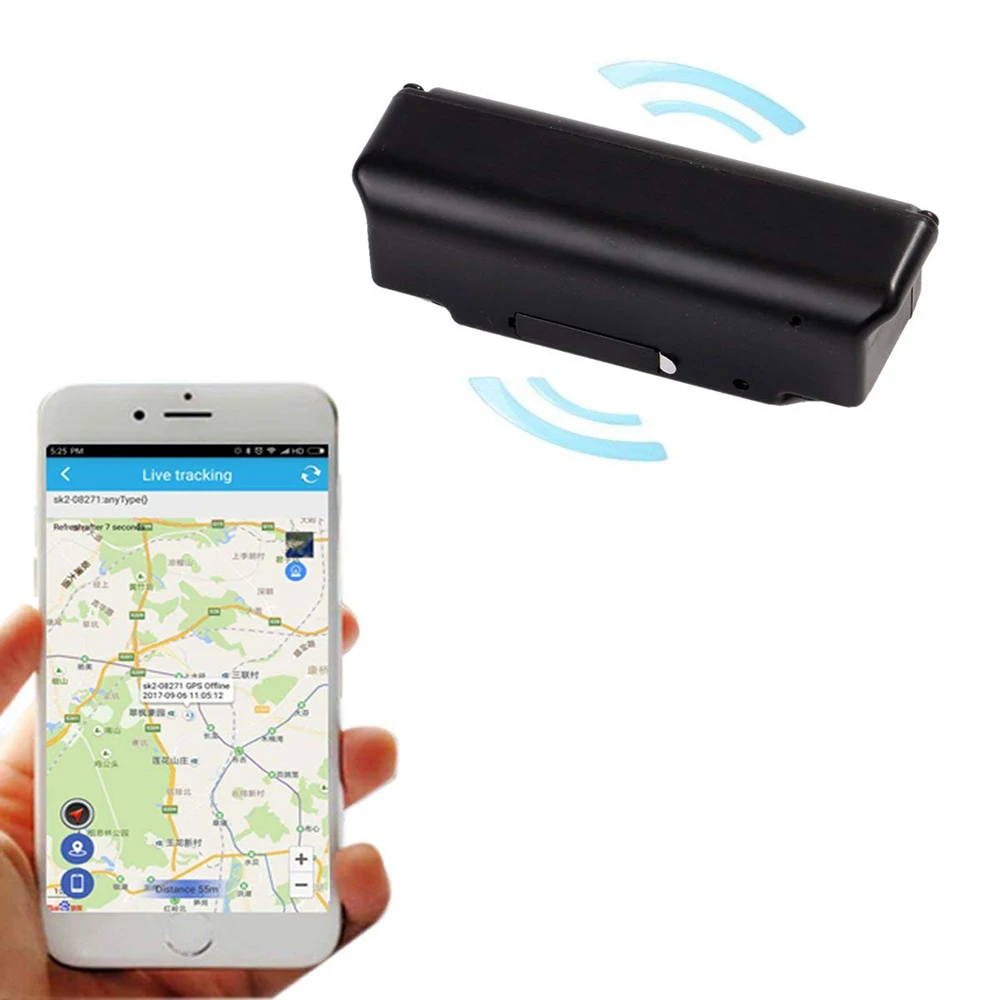 

Auto Smart GPS Tracker Spy Waterproof with Power Magnetic Antitheft Device Tracking Tool for Bike Car Police and Personal Safety