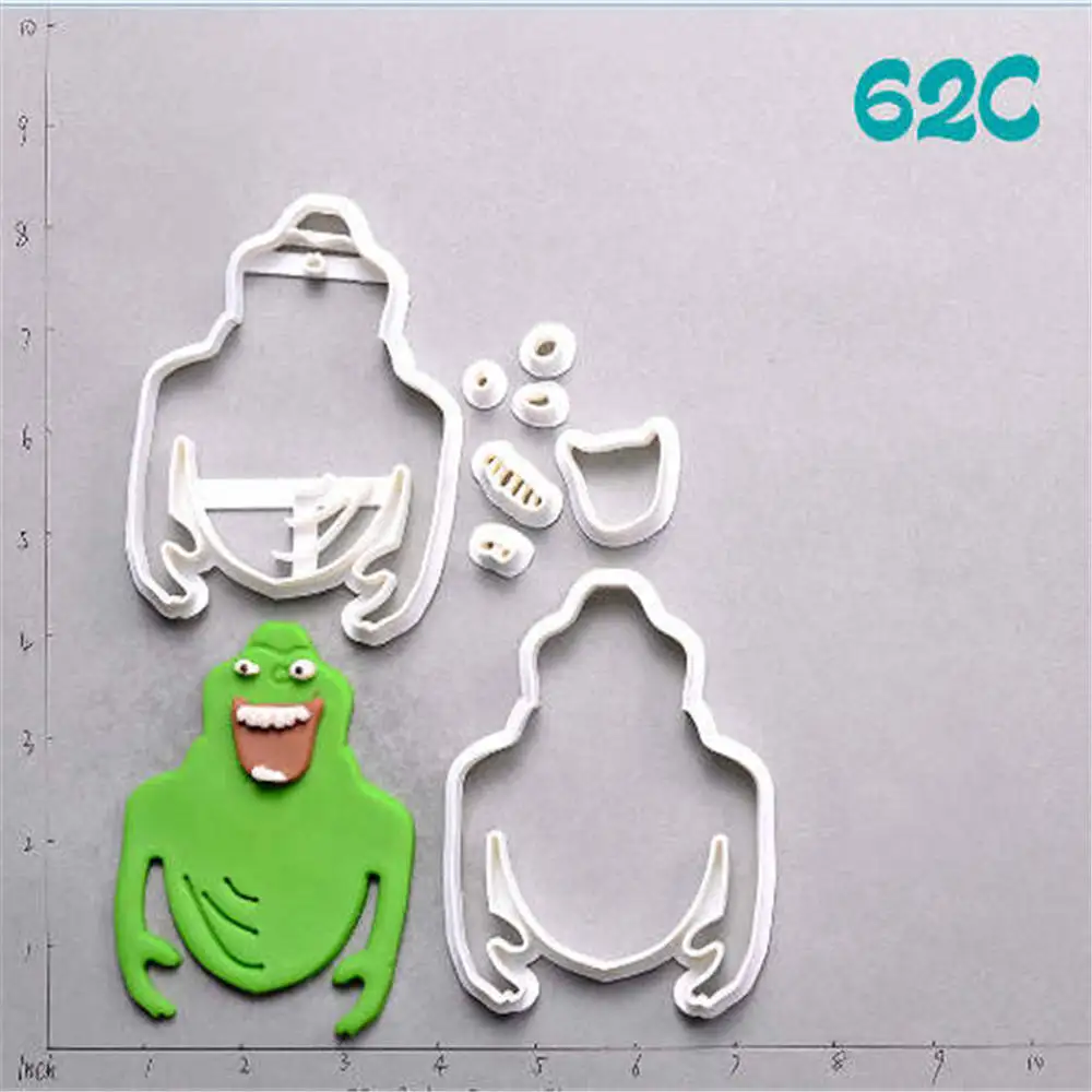 Ghostbusters Design пластиковый нож для торта Set изготовленный на заказ 3d печатный Топ