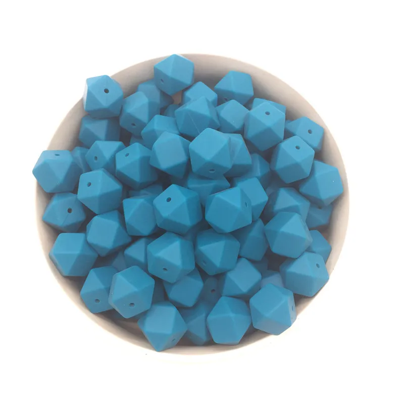 silicone hexagon beads-5