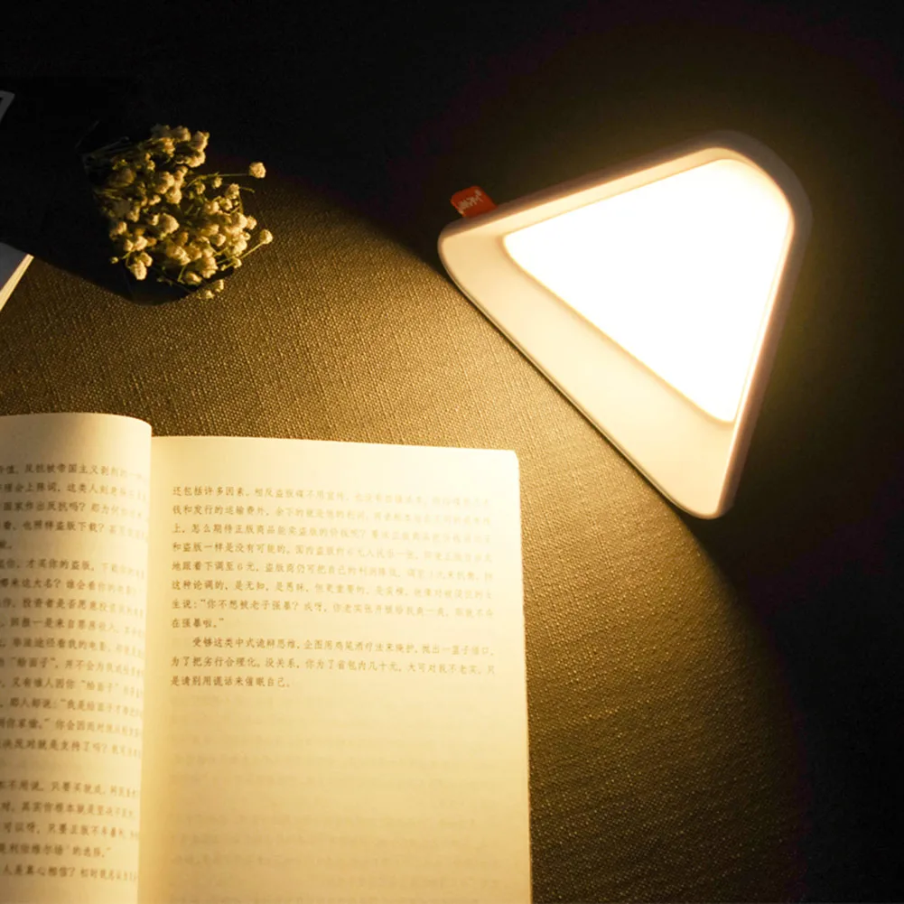 

LED Gravity Induction Table Lamp USB Rechargeable Night Light Eye Protection Flip Lights LB88
