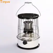 Livraison gratuite pièces kérosène chauffage bureau ménage chauffage poêle mèche verre Mini extérieur kérosène poêle