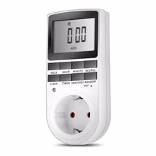 Smart Digital Electronic Power Timer in Switch Socket Digital LCD Power Energy saving Programmable Time Switch