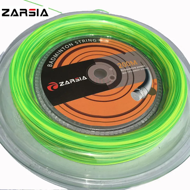 1 Катушка/партия ZARSIA 2-colors Badminton String Reel 200 M