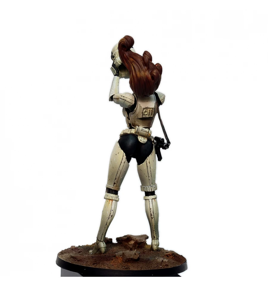 [Loong Way Miniatures] Кабуки студия звезда VIXEN 75 мм Смолы миниатюрный|miniature|miniature resin |