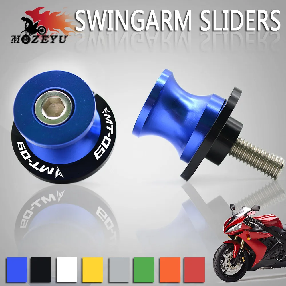 

Universal motorcycle accessories Motorcycle CNC Swingarm Sliders Spools for yamaha MT09 MT-09 MT 09 FZ09 FZ 09 FZ-09 mt07 mt-07