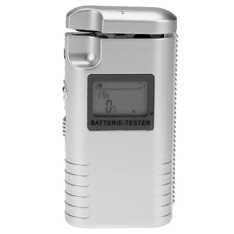 

Portable LCD Digital Battery Tester for AA, AAA, 9 Square Battery Universal Battery Analyzer Check Meter